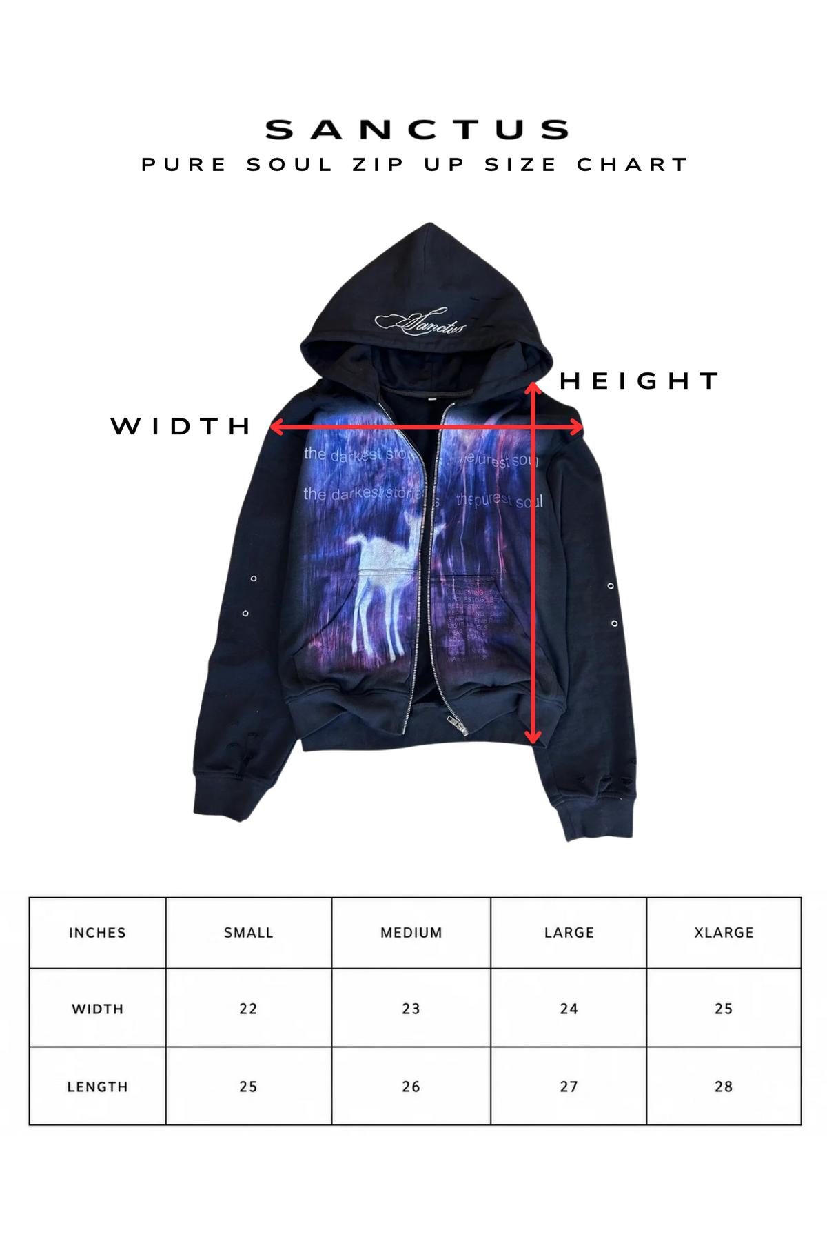 PURE SOUL ZIP UP